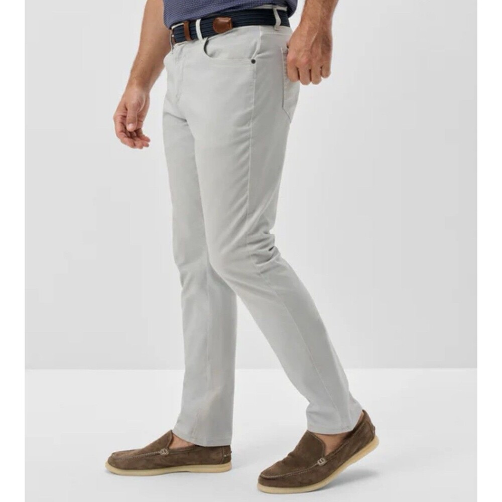 Johnnie O Pants Men’s Size 36x32 Mako Gray Hugo Casual 5 Pocket Slim Stretch - Picture 2 of 12